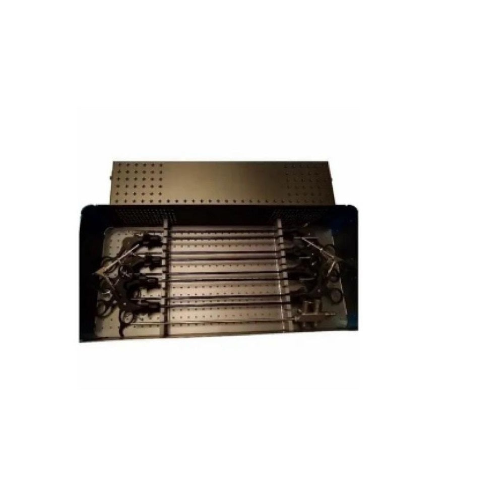 Laproscopy Instrument Sterilization Tray in Aluminium