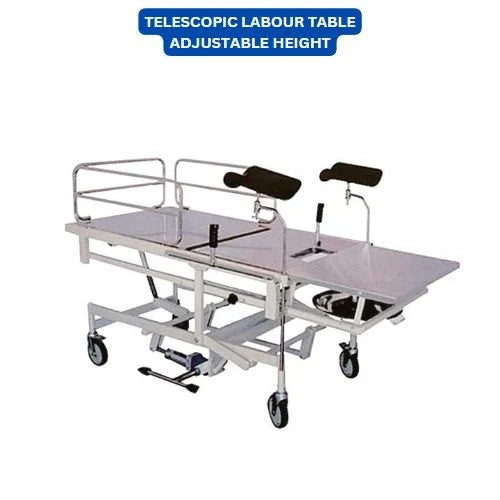 TELESCOPIC LABOUR TABLE ADJUSTABLE HEIGHT