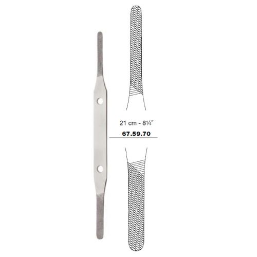 Bone and nasal rasp - double ended – REVITI