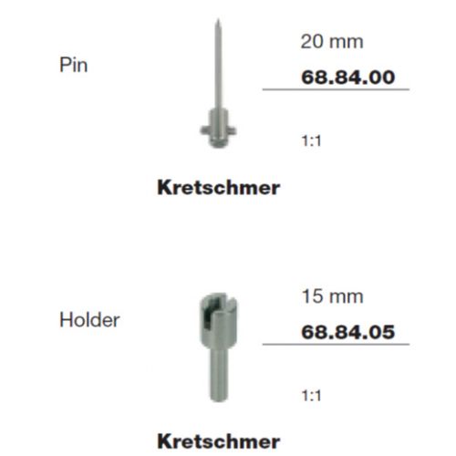 Kretschmer reference pin holder