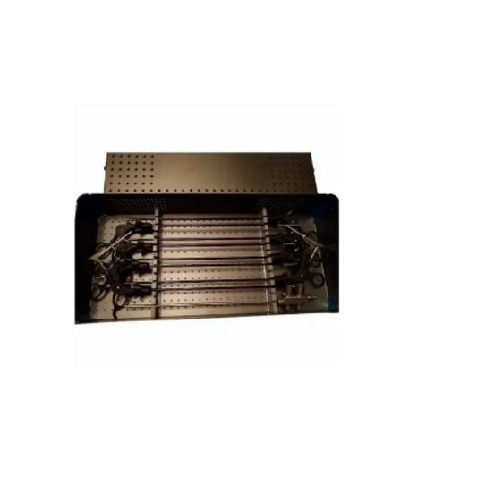 Laproscopy Instrument Sterilization Tray in Aluminium