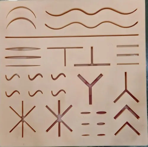 Suture Pad with 31 Cuts